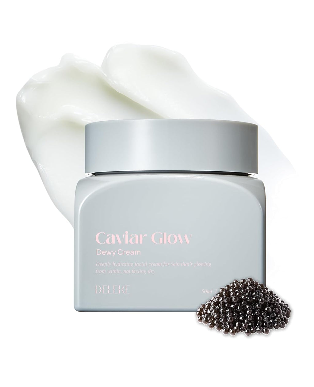 Delere Caviar Glow Dewy Cream | Caviar Collagen Moisturizer