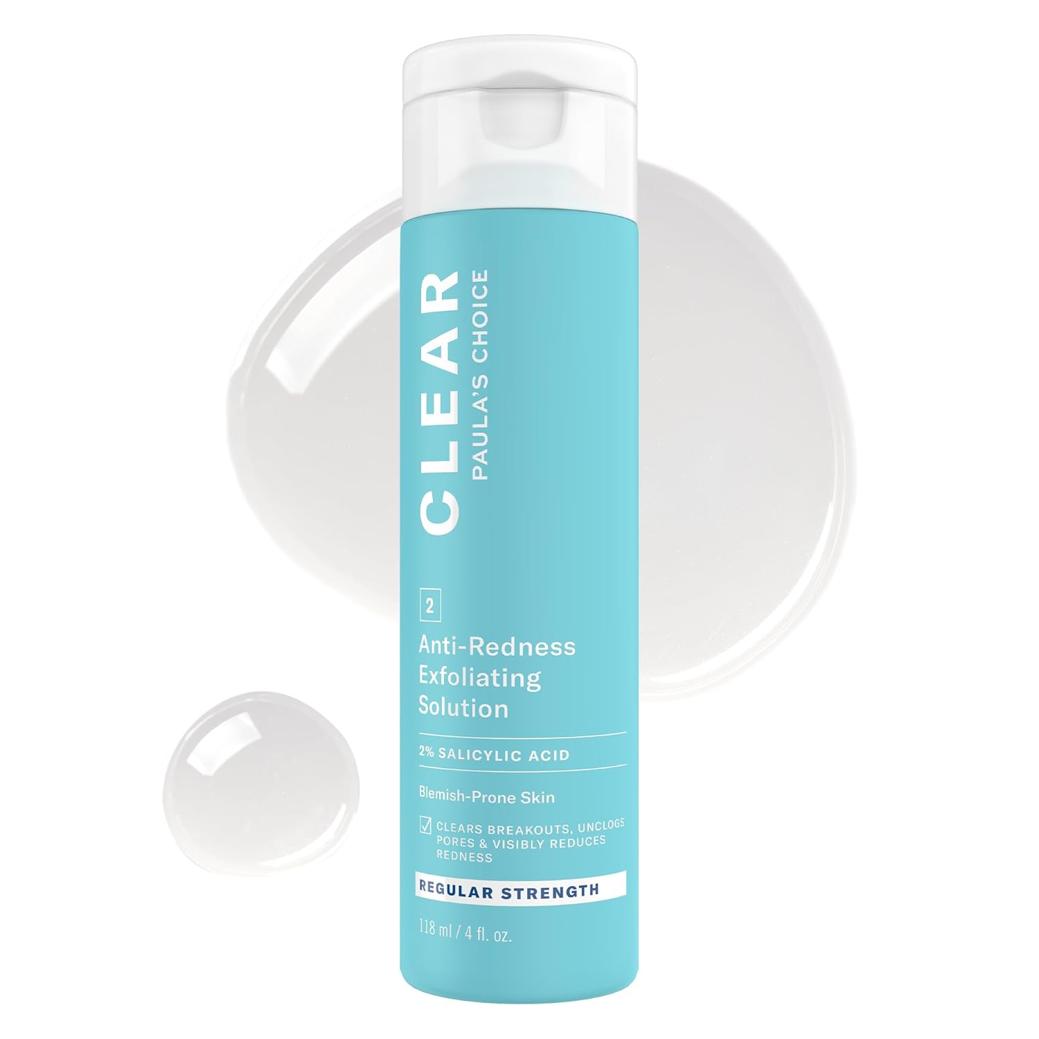 Paula's Choice CLEAR Anti-Redness Exfoliating Solution with 2% Salicylic Acid