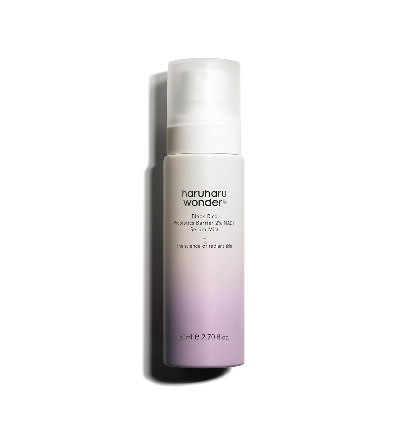 haruharu Wonder Black Rice Probiotics Barrier 2% NAD+ Serum Mist