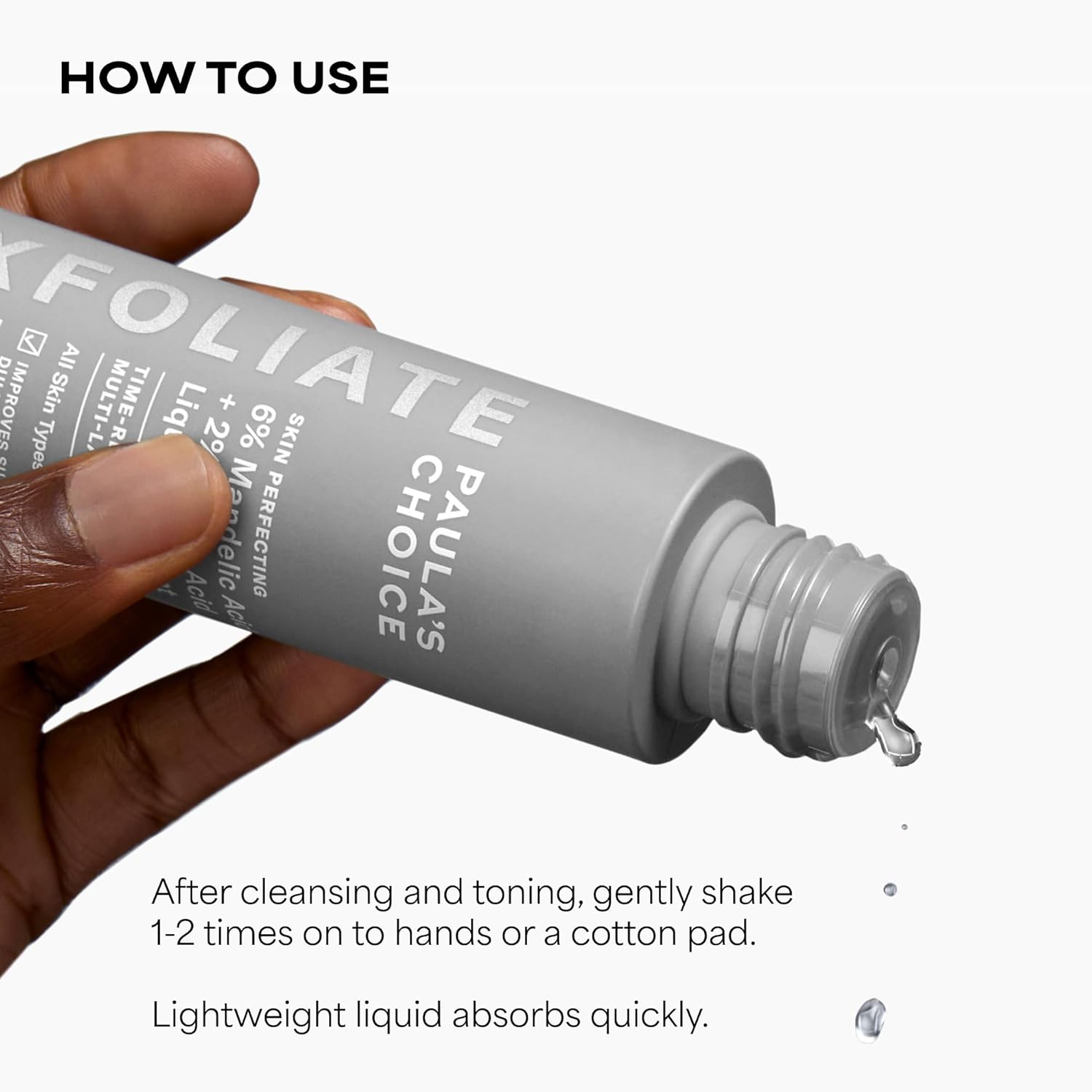 Paula's Choice Skin Perfecting 6% Mandelic Acid + 2% Lactic Acid Liquid Exfoliant
