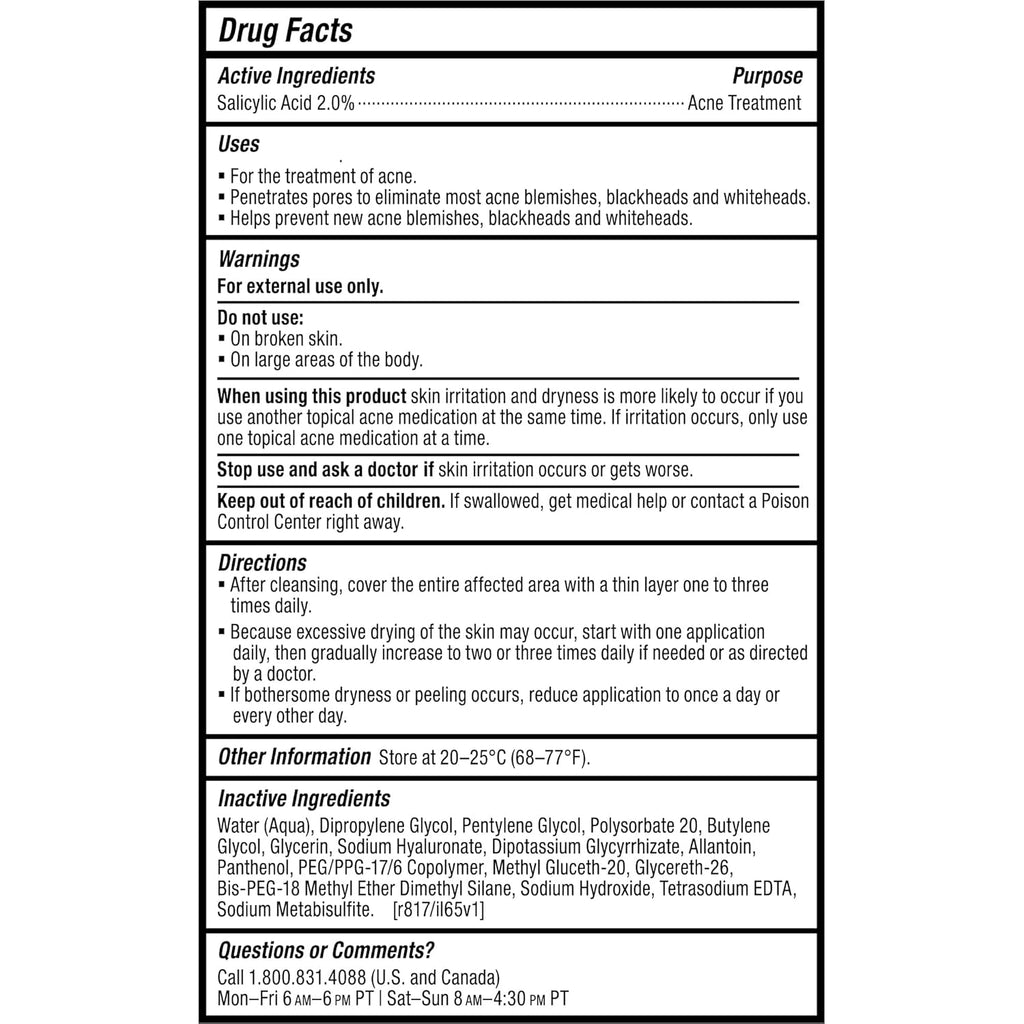 Paula's Choice CLEAR Anti-Redness Exfoliating Solution with 2% Salicylic Acid